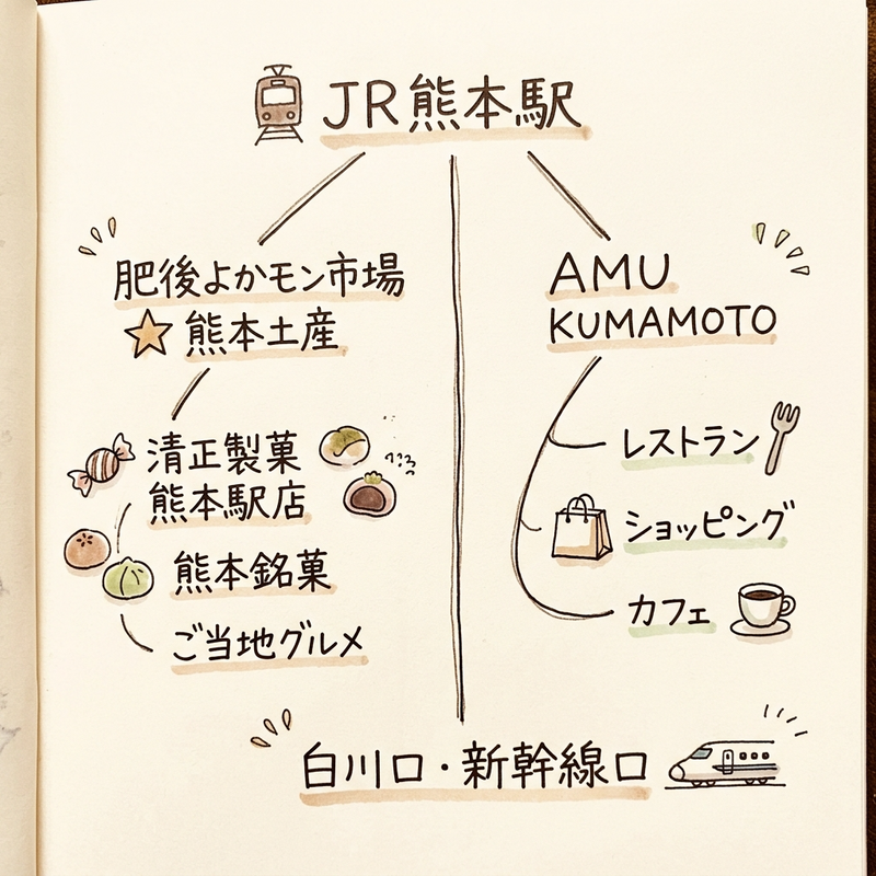 熊本土産はどこで買う？熊本駅・空港・熊本城周辺のおすすめ購入場所を徹底紹介