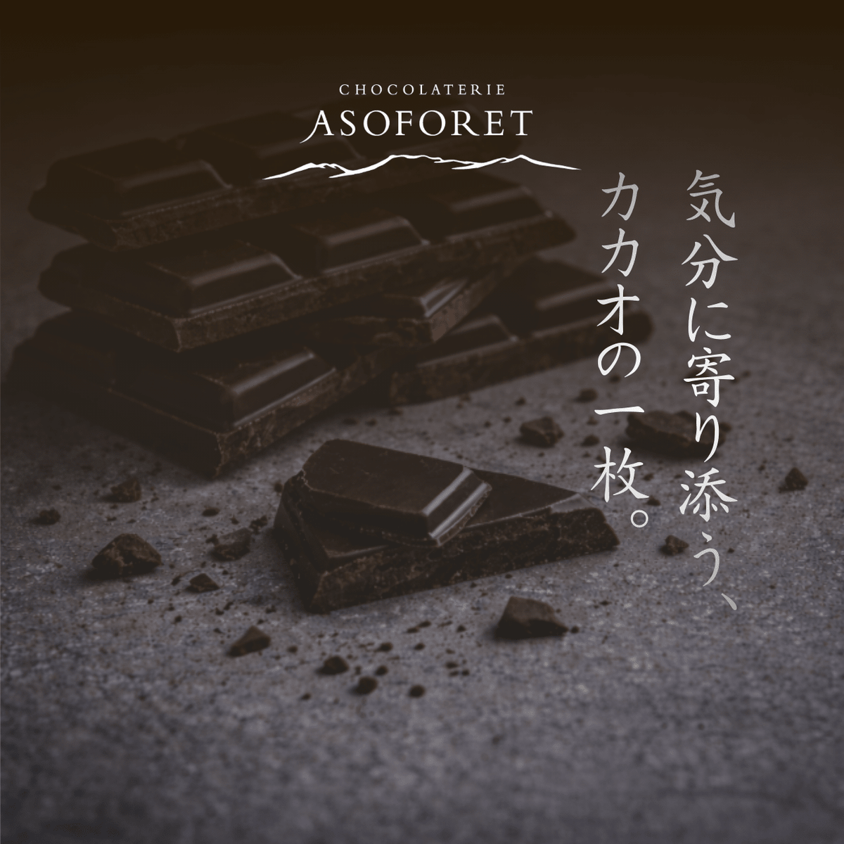 ASOFORET タブレット・ラ・ニュイ（カカオ80%）｜芳醇な香りの高カカオ