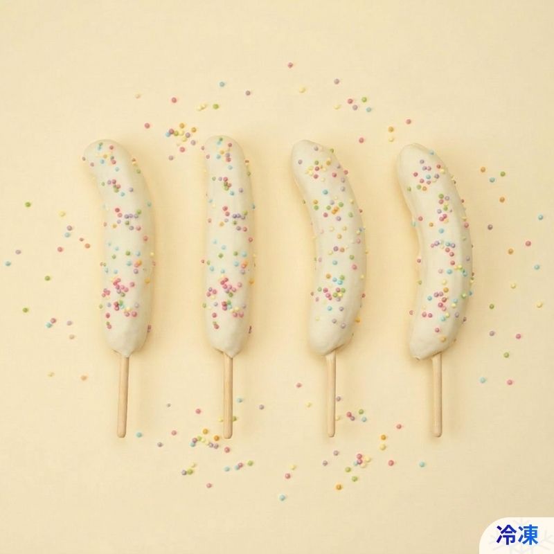 チョコバナナ＿ホワイトチョコ＿4本
