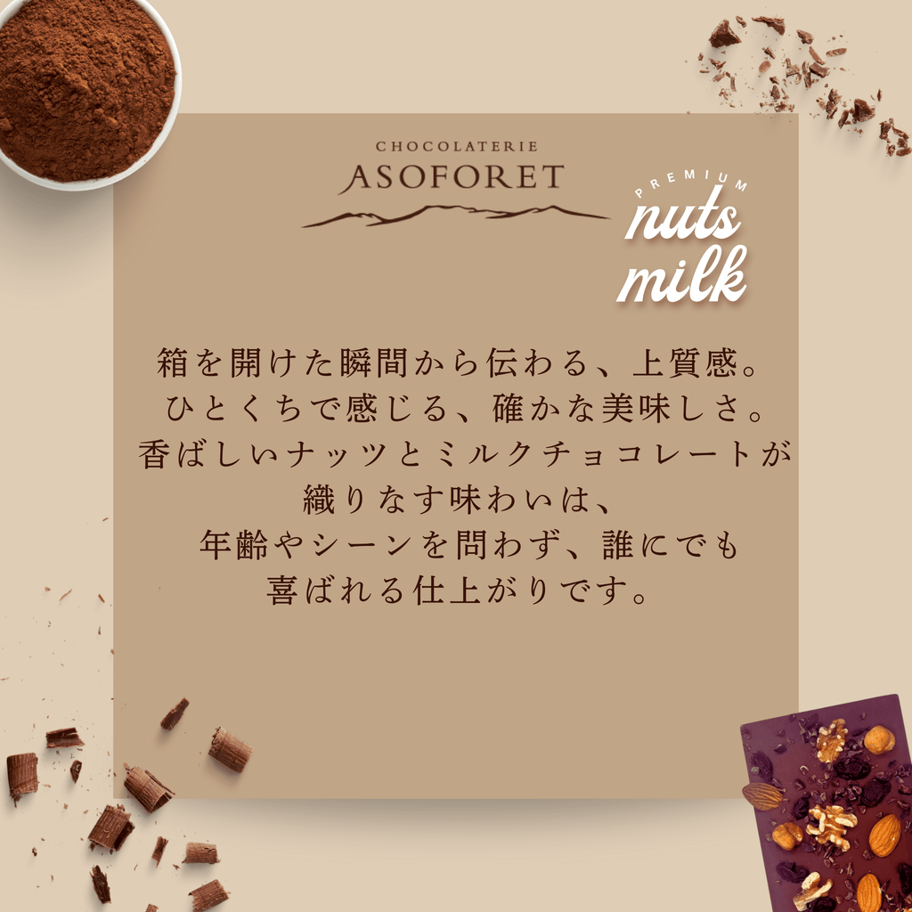 タブレット ナッツ（ミルク） - 清正ストア